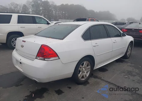 2013 Chevrolet Impala Lt из США, поврежденный, VIN 2G1WG5E38D1241653